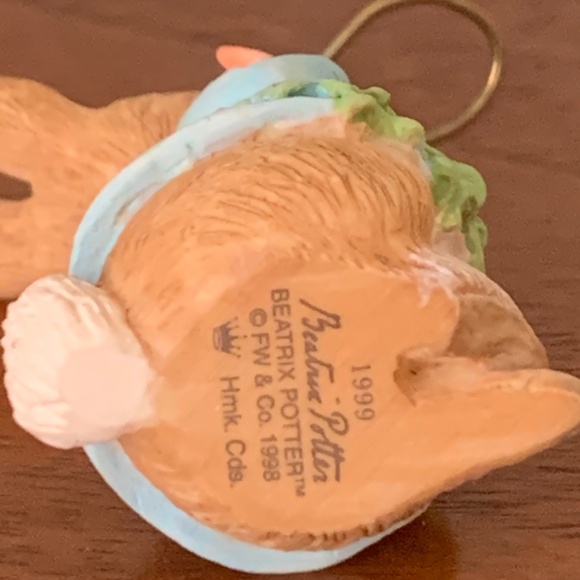 Hallmark Keepsake Tale Of Peter Rabbit 1999  Set of 3 - Picture 9 of 12